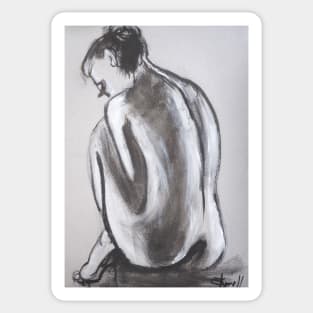 Posture 3 - Female Nude Sticker